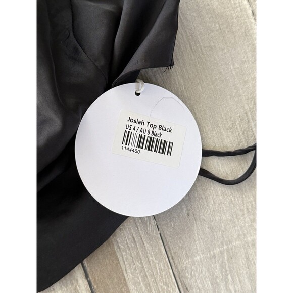 The Princess Polly Josiah Top in black Festival Grunge - Picture 6 of 8